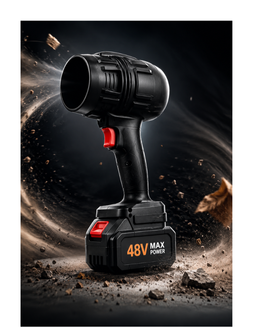 Cordless Turbo Jet Air Blower with Brushless Motor – Powerful Handheld Cleaner
