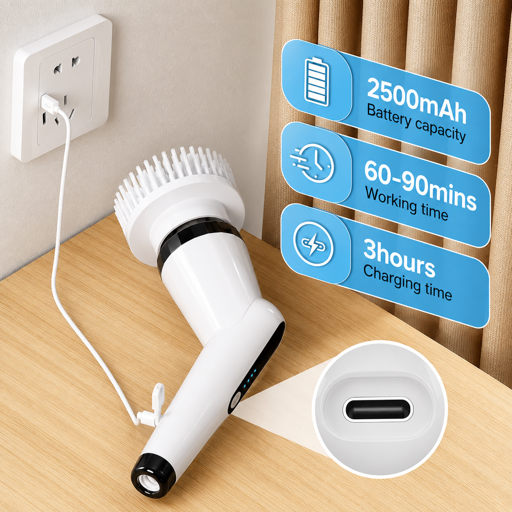 Nestify Cleonix Pro – Ultimate Deep Cleaning Brush Tool