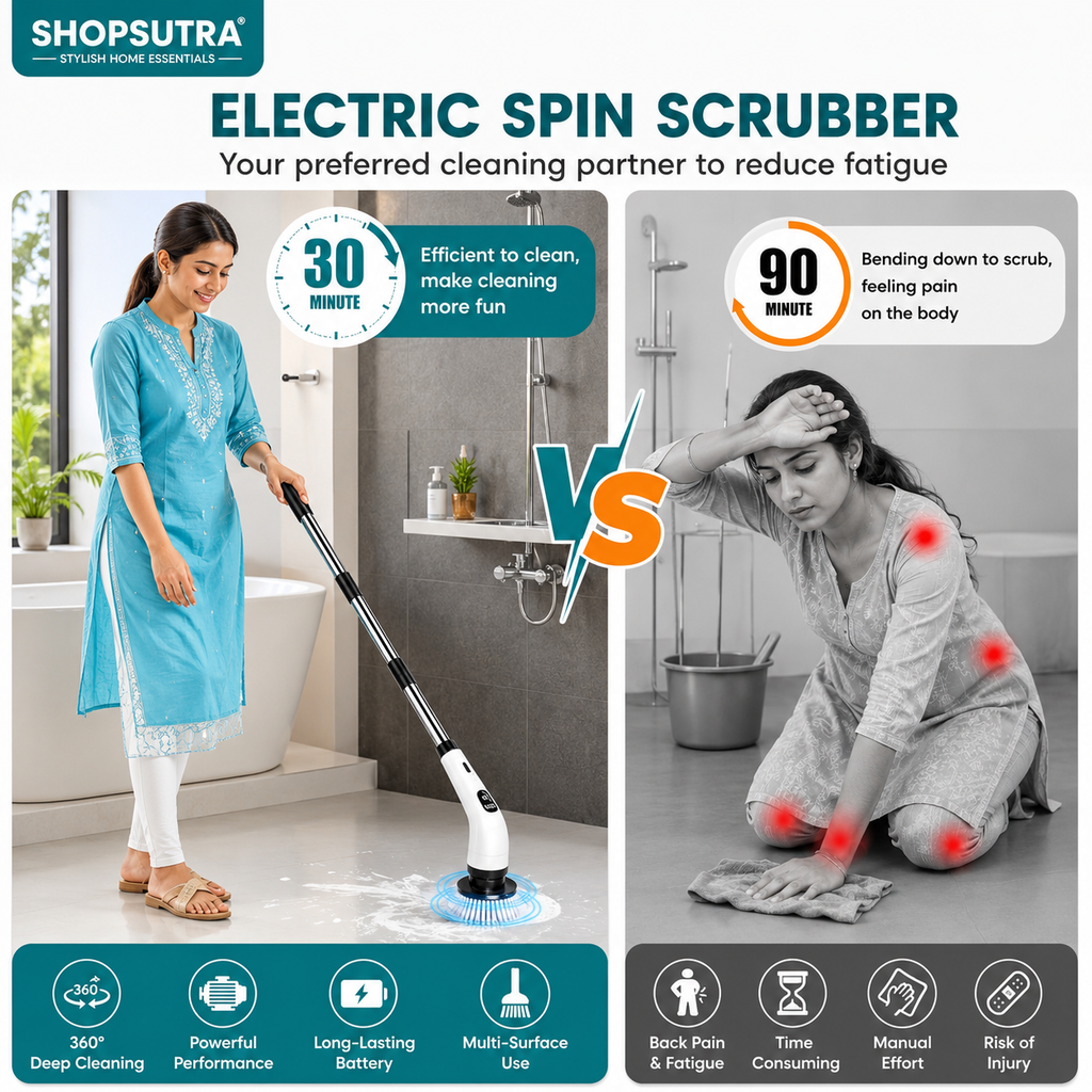 Nestify Cleonix Pro – Ultimate Deep Cleaning Brush Tool