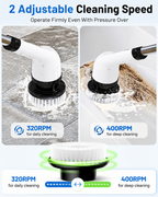 Nestify Cleonix Pro – Ultimate Deep Cleaning Brush Tool