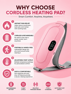 Portable Cordless Heating Pad - Menstrual Heating Pad
